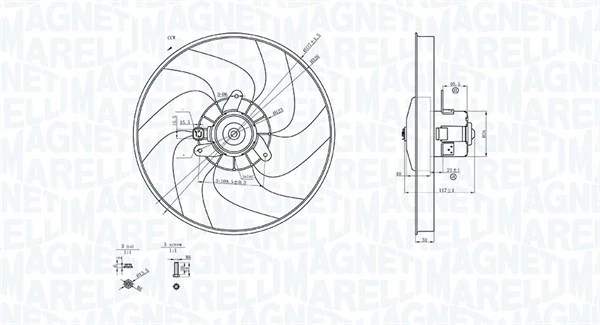 Fan, engine cooling